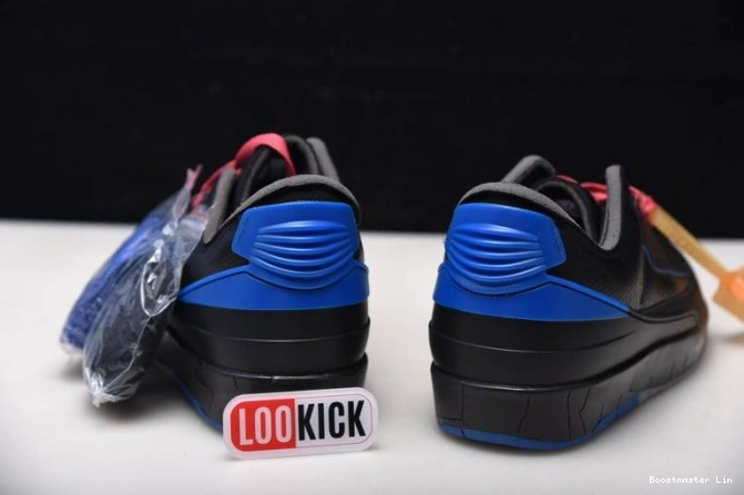 Boostmaster lin Black 2 Jordan Blue DJ4375-004 SP Retro Off-White Low 0802